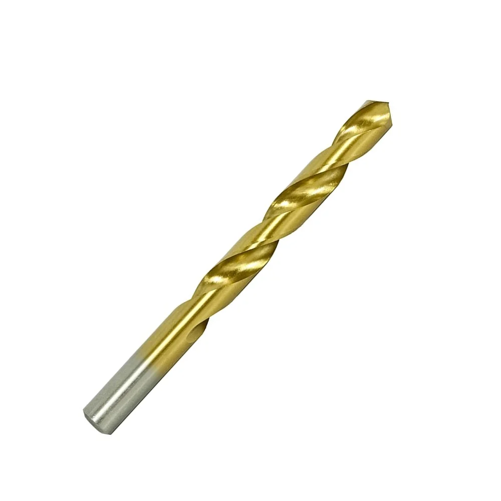 Broca Haste Paralela Din 338 Com Tratamento de Titanio HSS 6MM Rocast 1370011