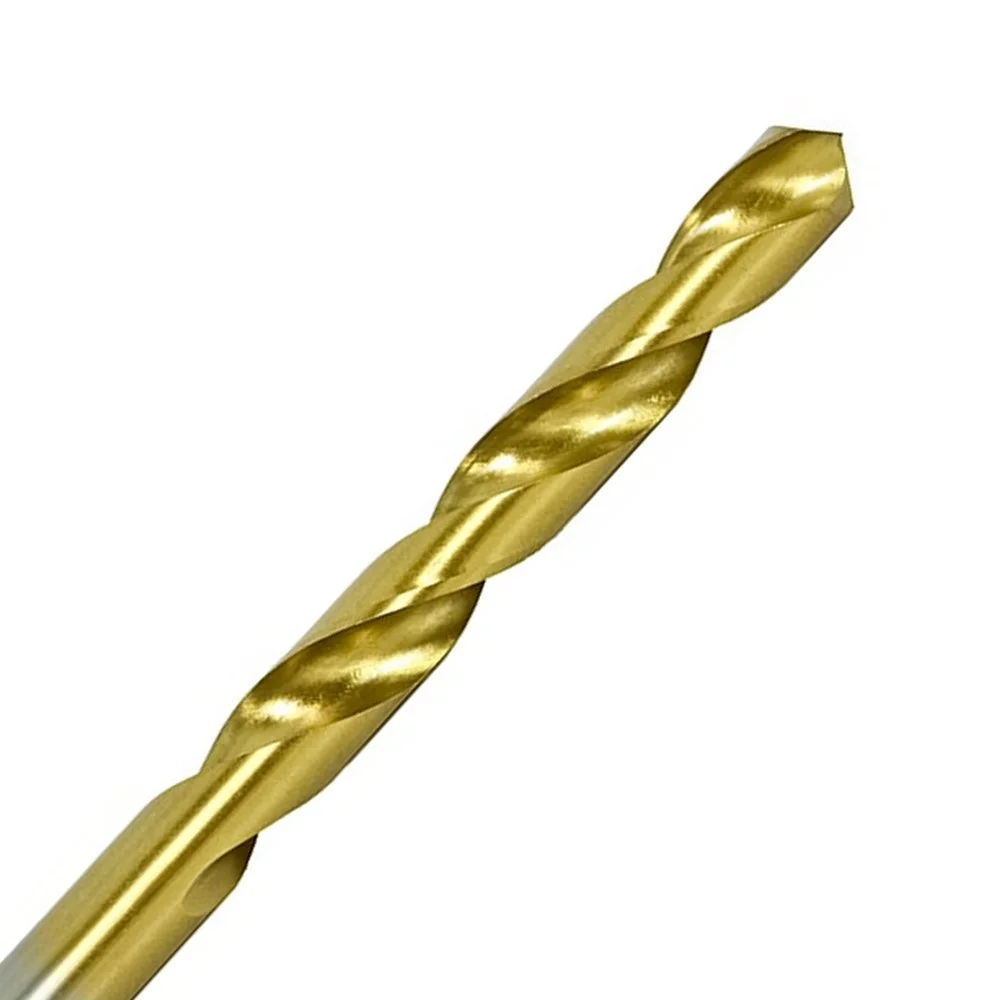 Broca Haste Paralela Din 338 Com Tratamento de Titanio HSS 6MM Rocast 1370011