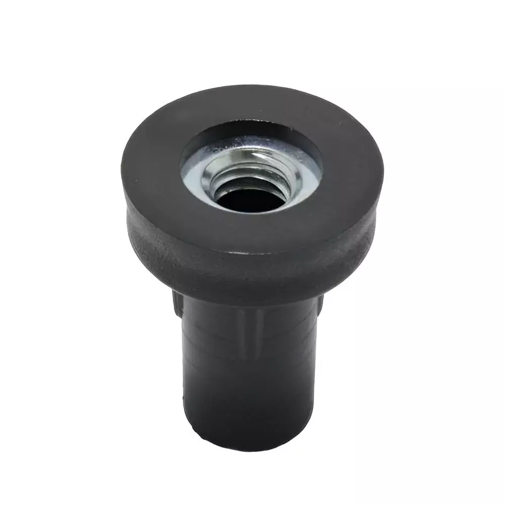 Bucha Plastica Preta para Pe Nivelador 1/4" Bendoor BUCHA 1/4