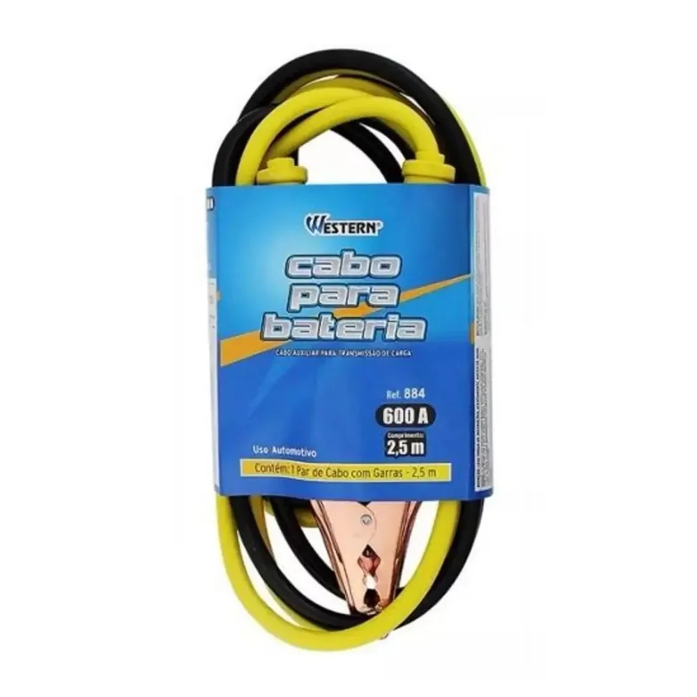 Cabo para Transferencia de Carga 2,5M 600A Western 884
