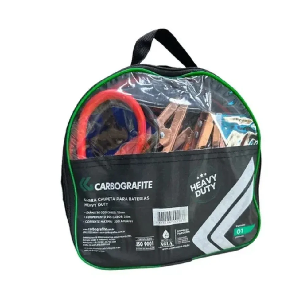 Cabo para Transferencia de Carga 2,5M 60A Carbografite 012224512