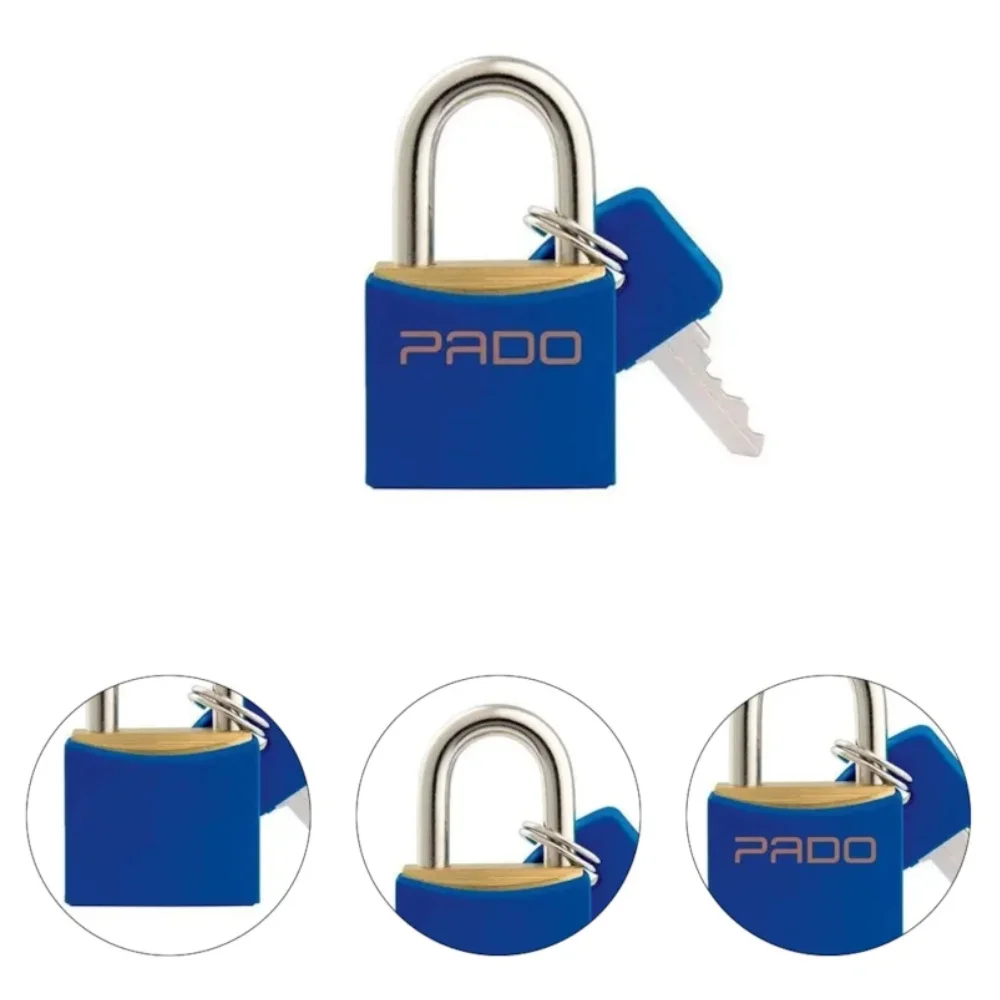 Cadeado de Latao Azul 40MM Pado SM/LT40