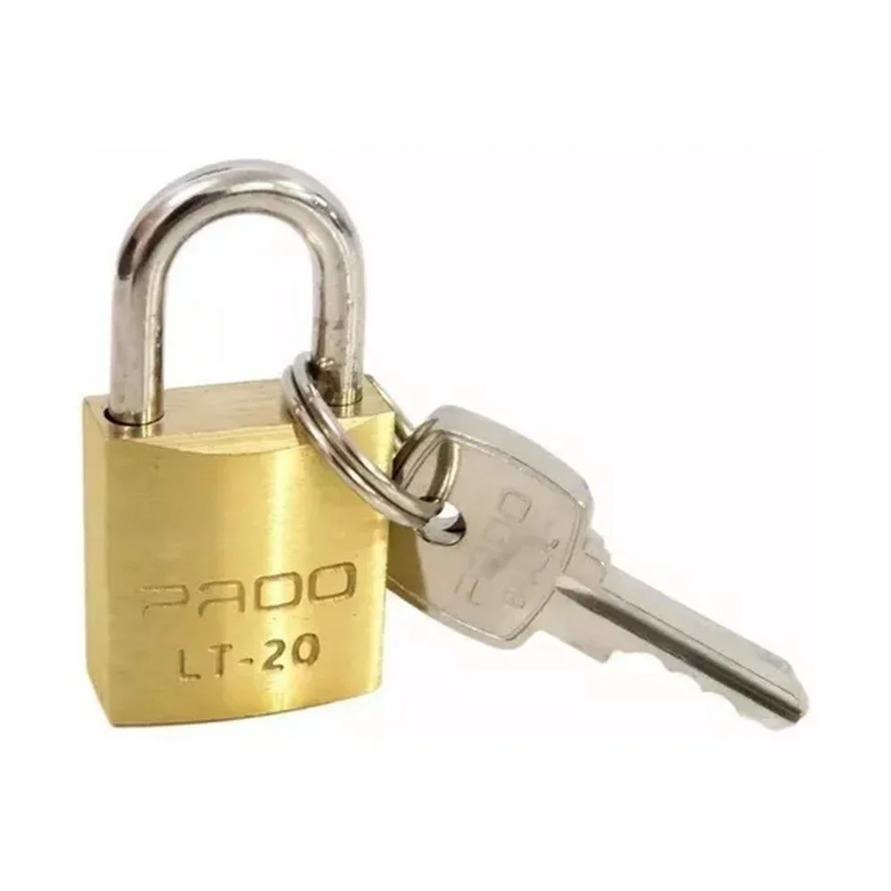 Cadeado de Latao Mesmo Segredo 20MM Pado S1/LT20