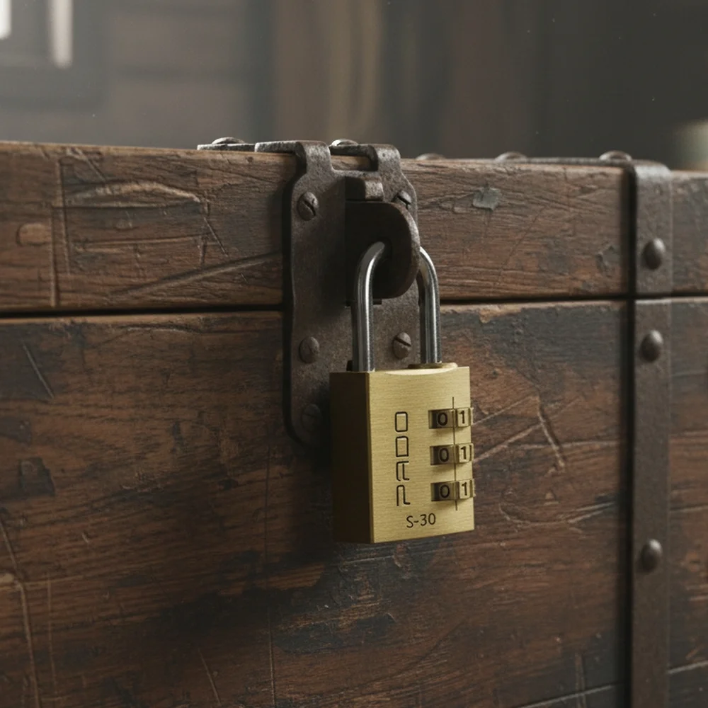 Cadeado Latao de Segredo 30MM Pado SM-S30