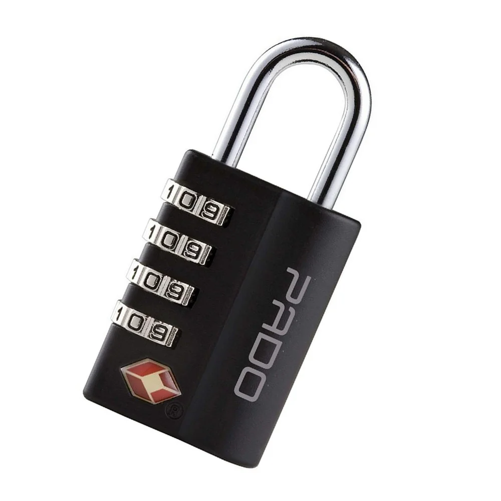 Cadeado para Mala Executive Sm TSA Preto 4 Segredos Pado G27B