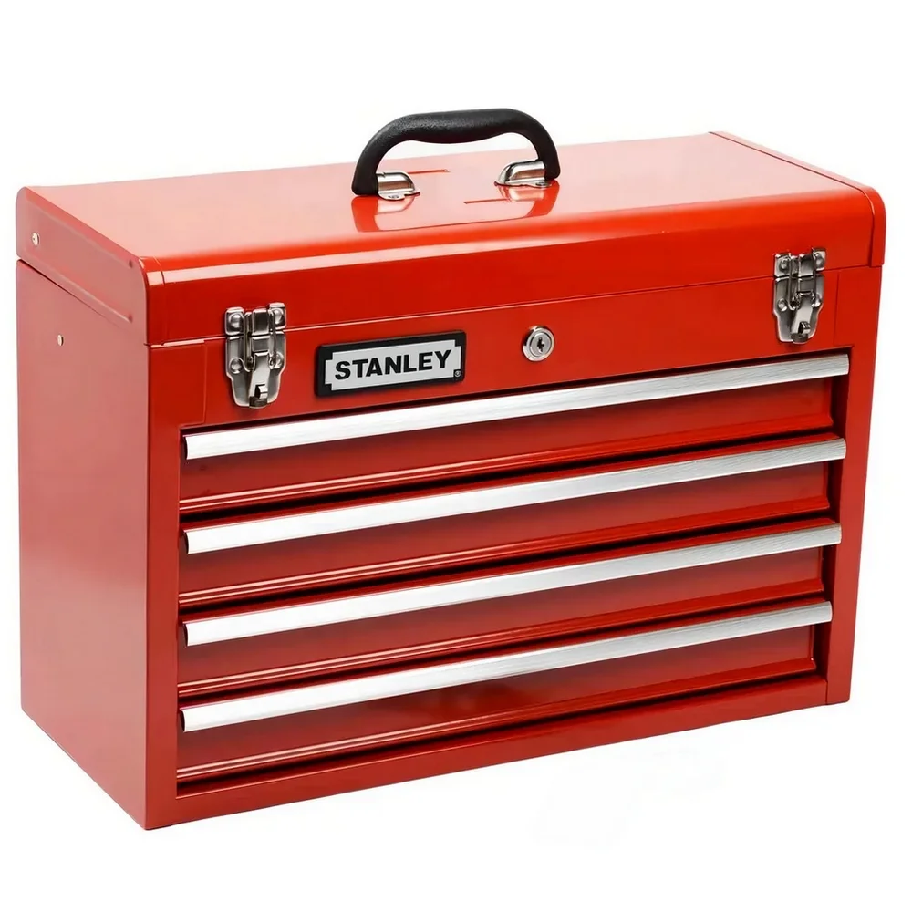 Caixa Gabinete com 4 Gavetas Para Ferramentas Stanley 95-604L