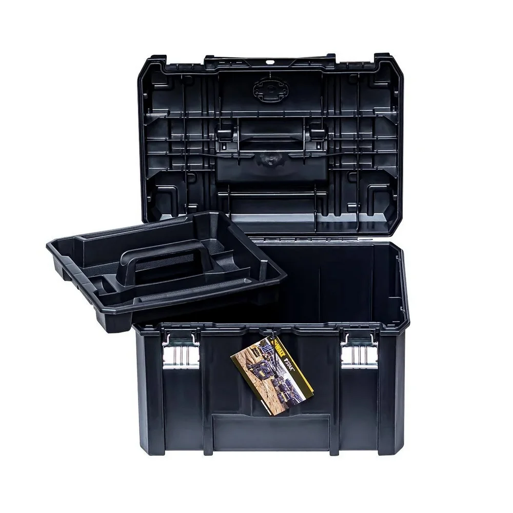 Caixa Plastica Bau Tstak para Ferramentas Com Bandeja 13"-33CM Dewalt DWST17806