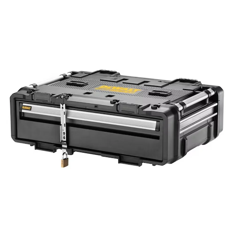 Caixa Plastica Organizadora Toughsystem 2.0 DXL com 1 Gaveta Profunda para Ferramentas 55X25X76CM Dewalt DWST08510