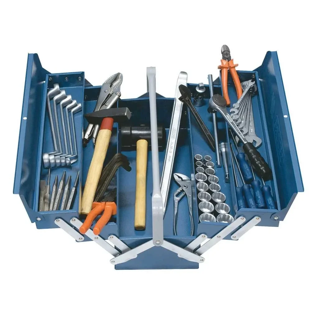 Caixa Sanfonada 5 Gavetas 73 Pecas 50CM Gedore 1335 GM