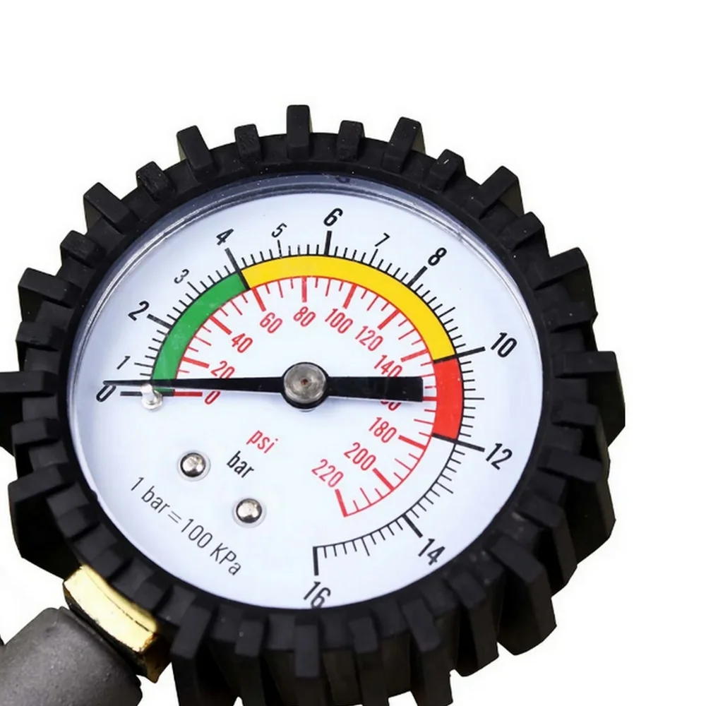 Calibrador e Bico de Encher Pneus 220PSI Bremen 5017 Calibrador e Bico de Encher Pneus 220PSI Bremen 5017