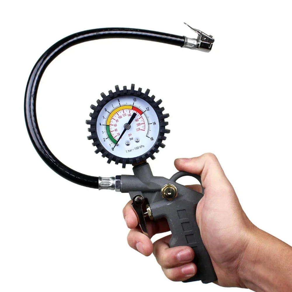 Calibrador e Bico de Encher Pneus 220PSI Bremen 5017 Calibrador e Bico de Encher Pneus 220PSI Bremen 5017