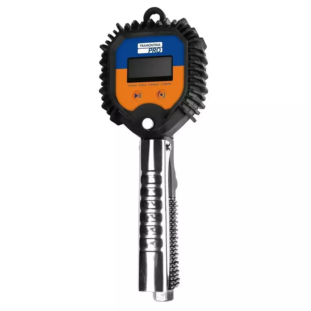 Calibrador e Bico de Encher Pneus Digital 255PSI Tramontina Pro 46300/050
