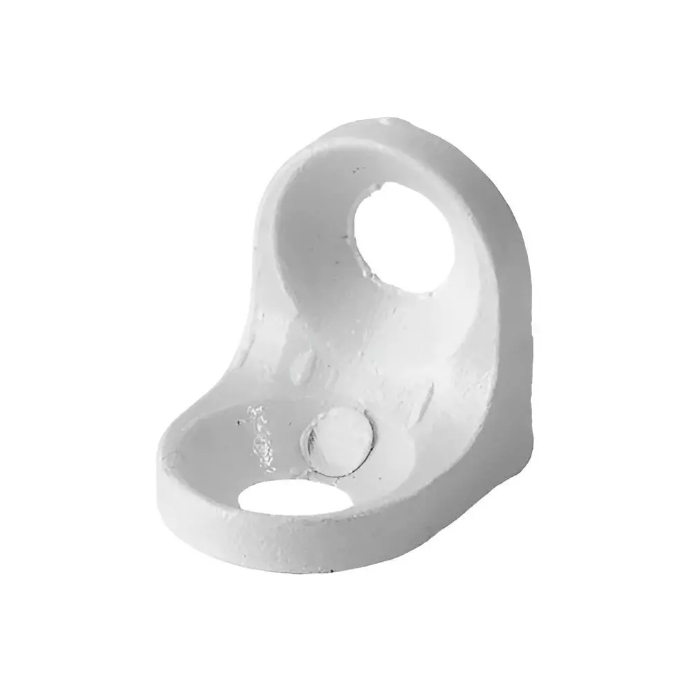 Cantoneira Suporte Prateleira Vazada Branca 13X13MM Bendoor 5191VB