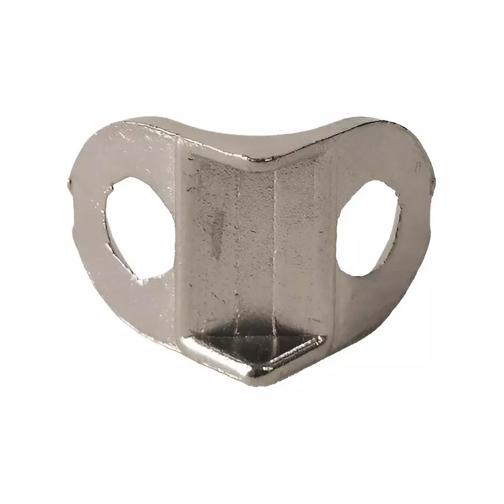 Cantoneira Suporte Prateleira Vazada Niquelada 13X13MM Bendoor 5191V
