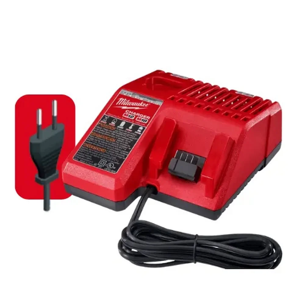 Carregador de Bateria 12V E 18V Bivolt Milwaukee 48-1959