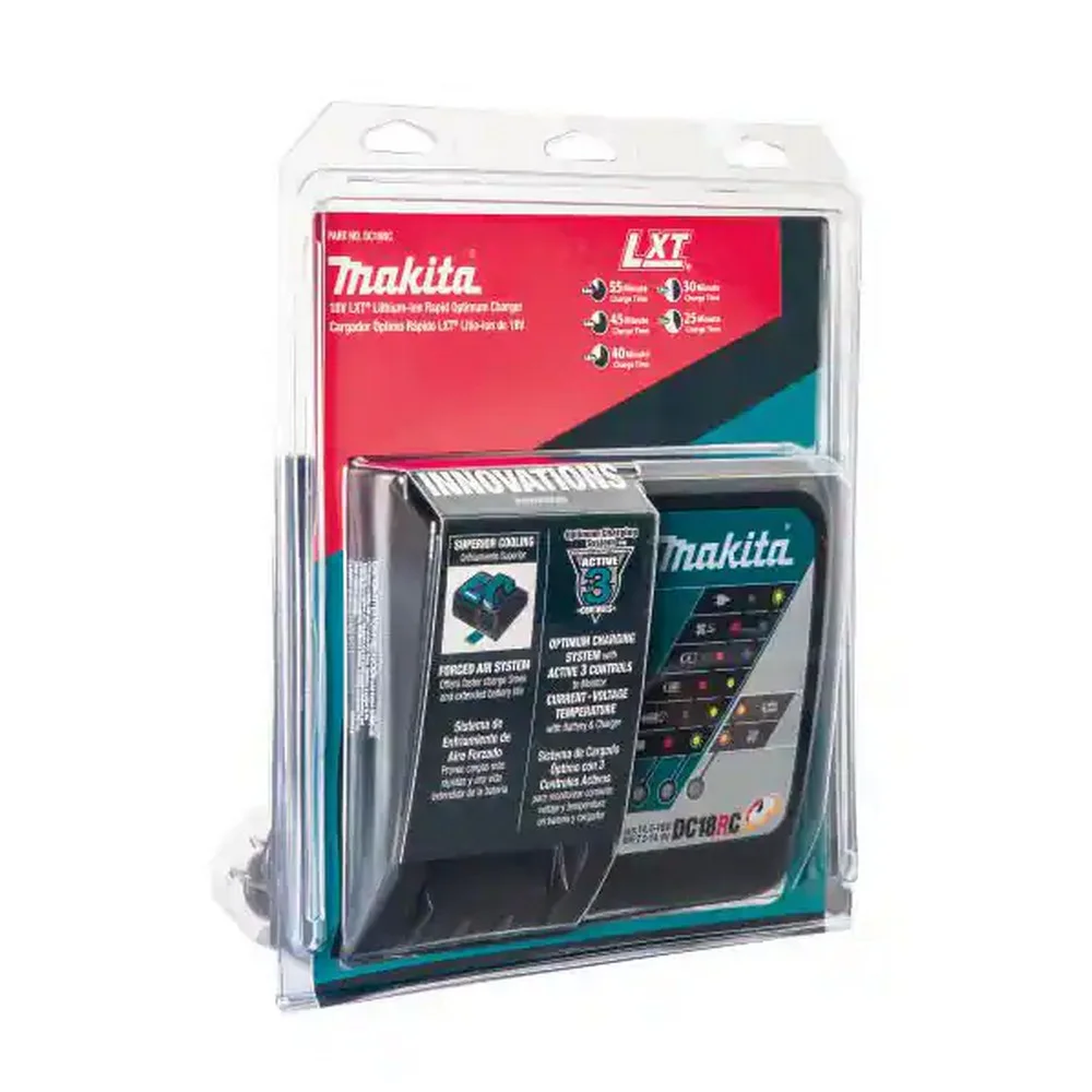 Carregador de Bateria 14,4V E 18V Bivolt Makita DC18RC