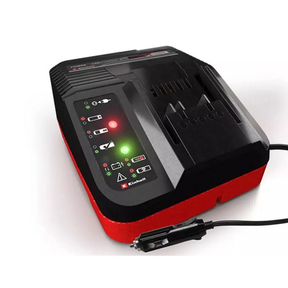 Carregador de Bateria Conexao 12V para Veiculos 12V E 18V Einhell POWER X-CAR