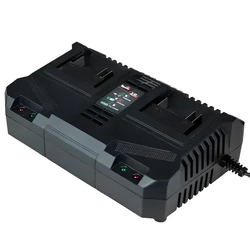 Carregador de Bateria Duplo 18V 2,5AH Bivolt Toyama TBT18CHG2.5D2