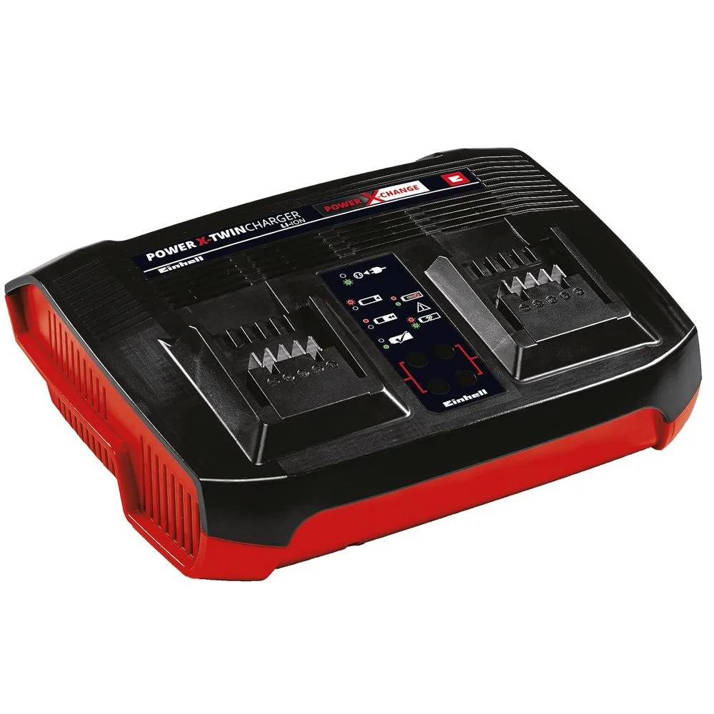 Carregador de Bateria Duplo Fast Charger 18V Bivolt Einhell 68071