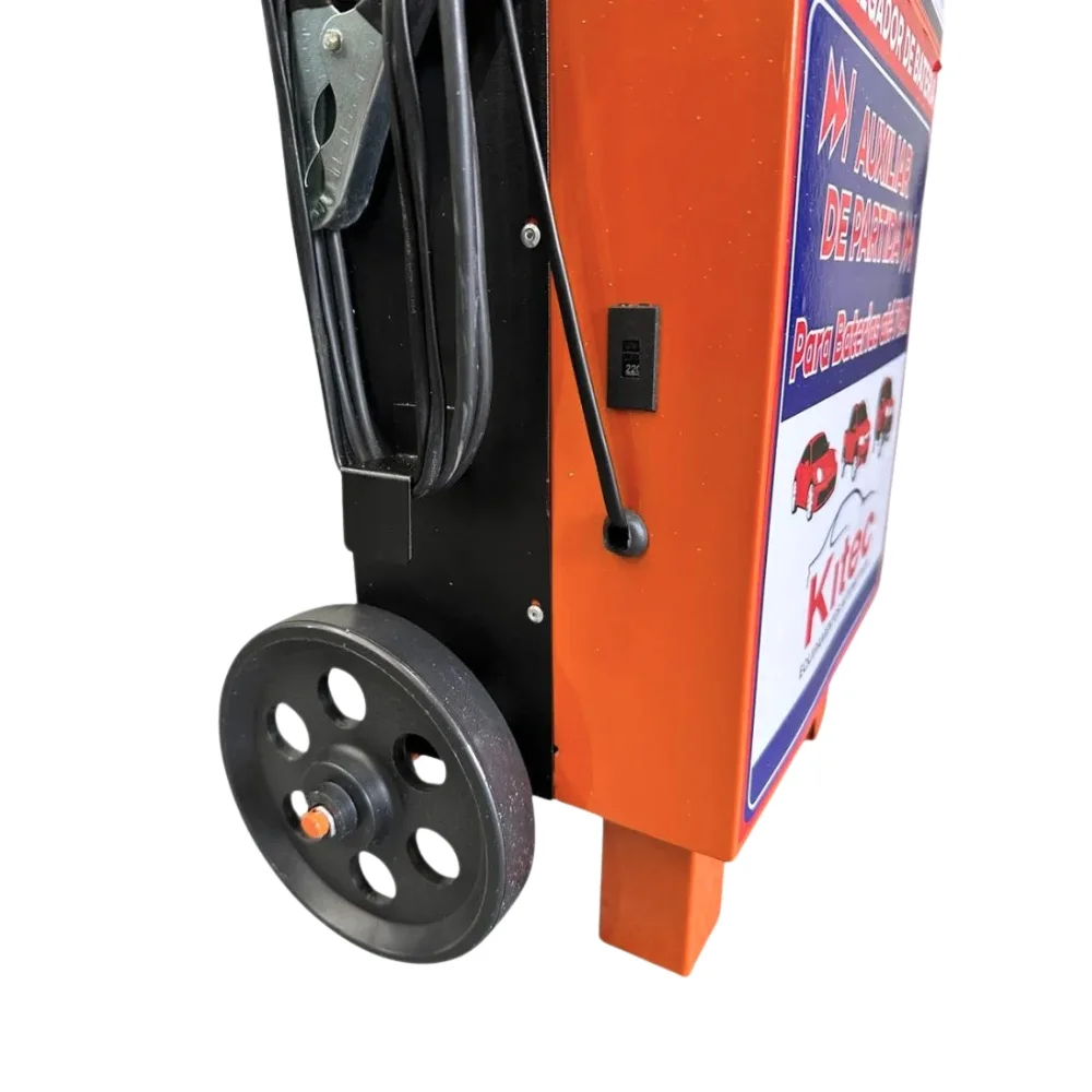 Carregador de Bateria Rapido e Lento com Auxiliar de Partida 50A 2-12V Bivolt Kitec K50