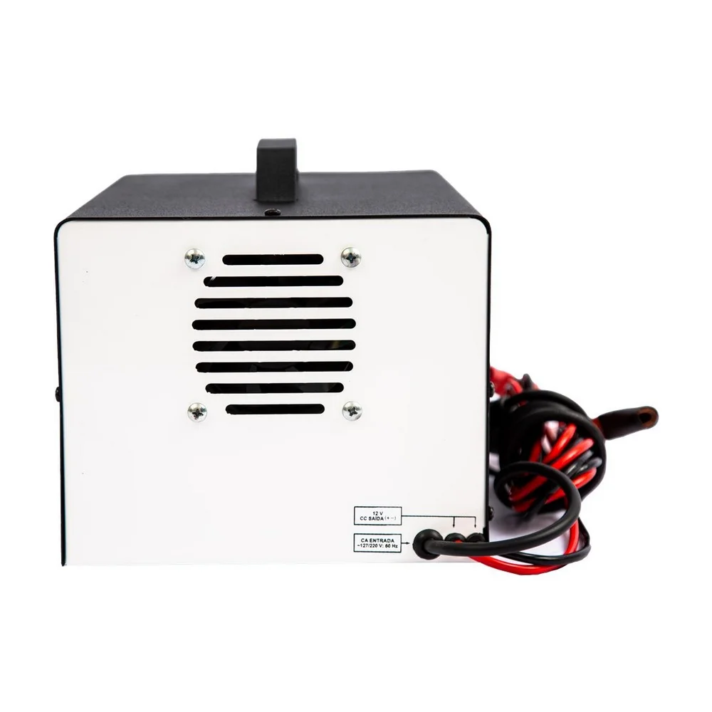 Carregador Inteligente de Bateria Automatico Flutuante com Auxiliar de Partida 60A 1-12/24V Bivolt Flach F150 SR