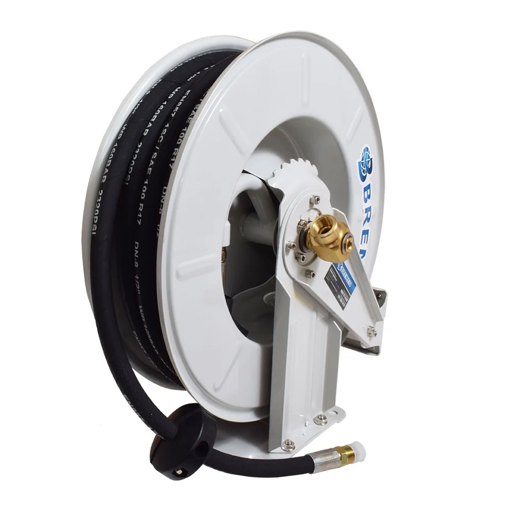 Carretel Retratil com Mangueira para Oleo Lubrificante 1/2X15M Bremen 60850