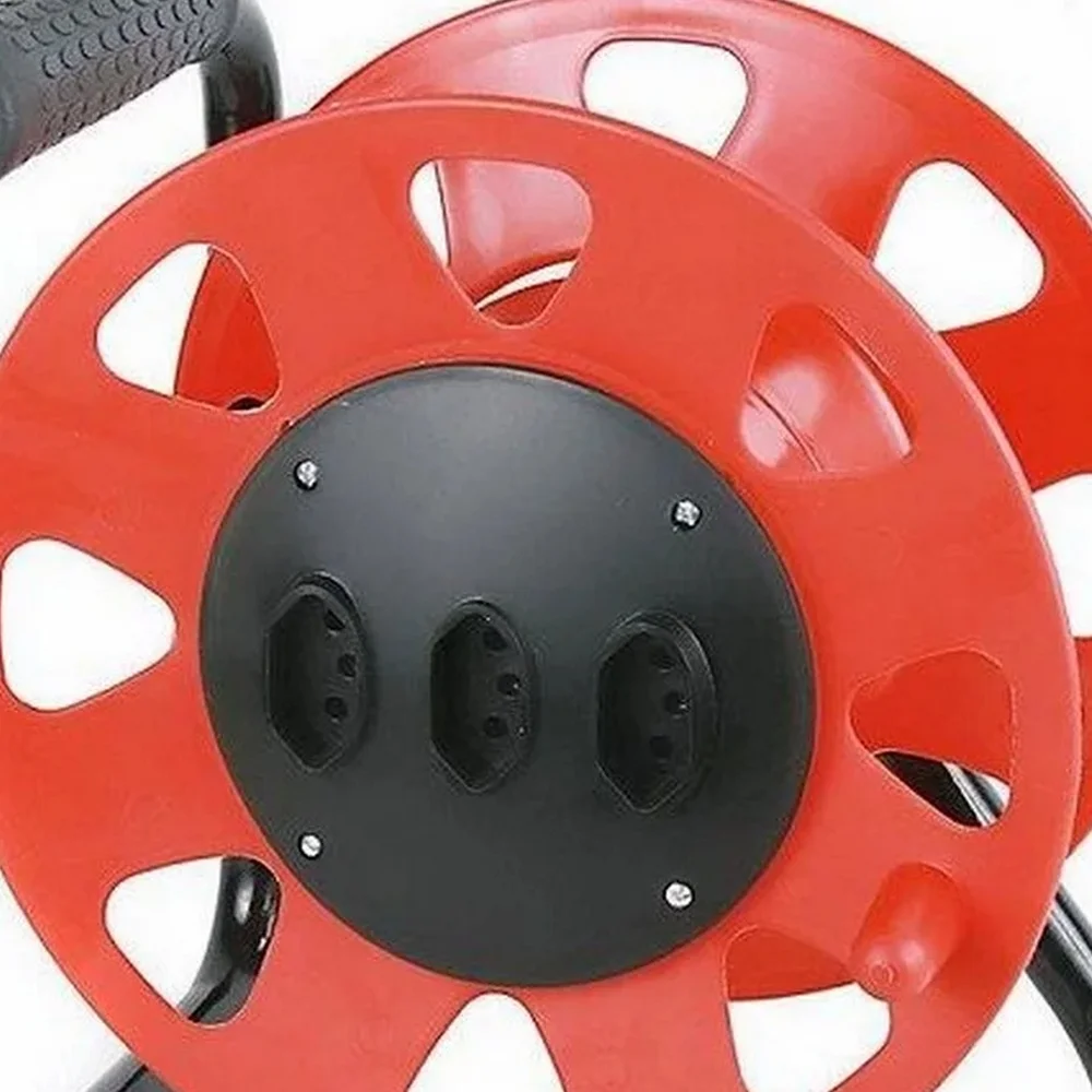 Carretel Suporte Avulso para Extensao Maxi PRO Vermelho Daneva/Legrand DN1548