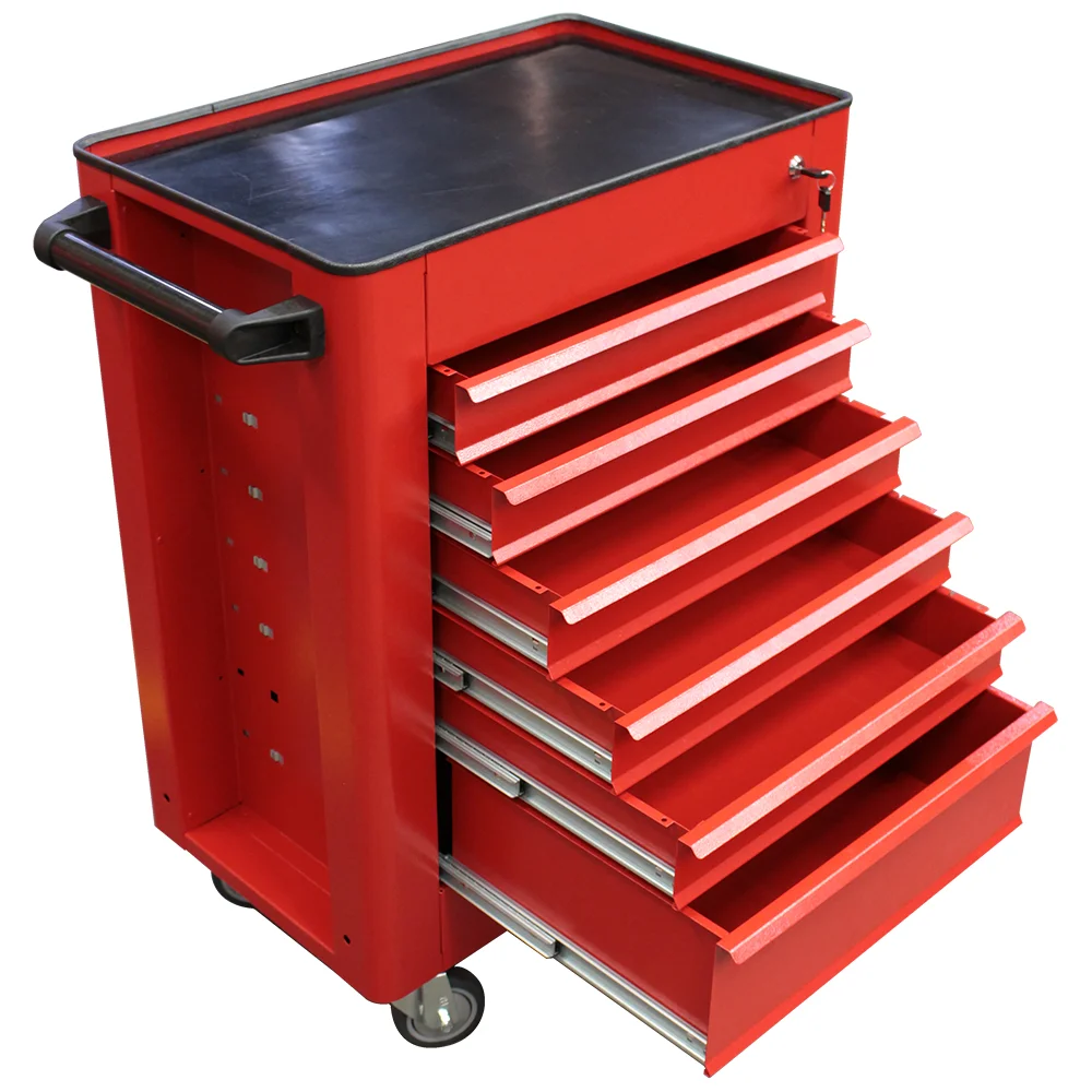 Carrinho de Ferramentas Fechado Essencial com 6 Gavetas 74X41X92CM Gedore Red R20150106