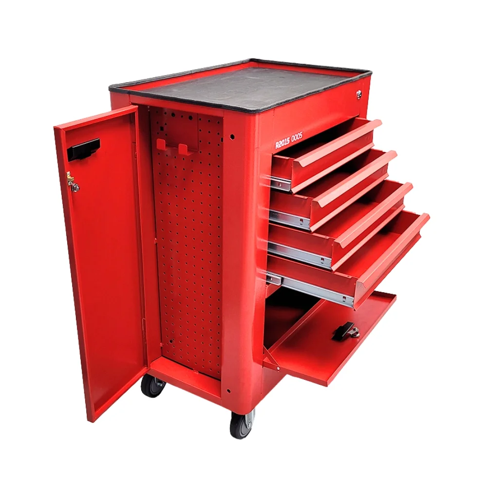 Carrinho de Ferramentas Fechado Plus com 4 Gavetas e 2 Portas 74X41X92CM Gedore Red R20150005