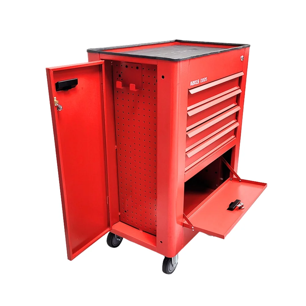 Carrinho de Ferramentas Fechado Plus com 4 Gavetas e 2 Portas 74X41X92CM Gedore Red R20150005