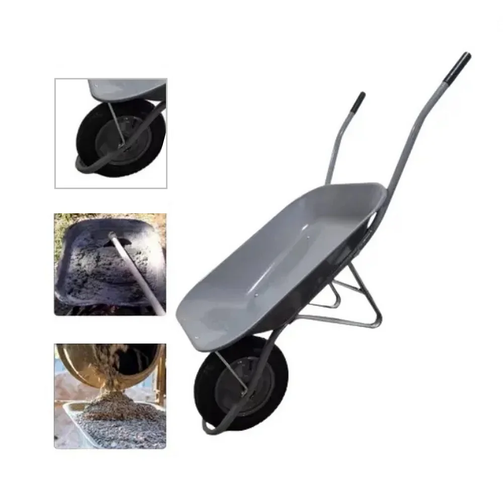 Carrinho de Mao Chapa 26 Pneu Camara Roda 3,25X8 45L Esfera GORDINI SOFT