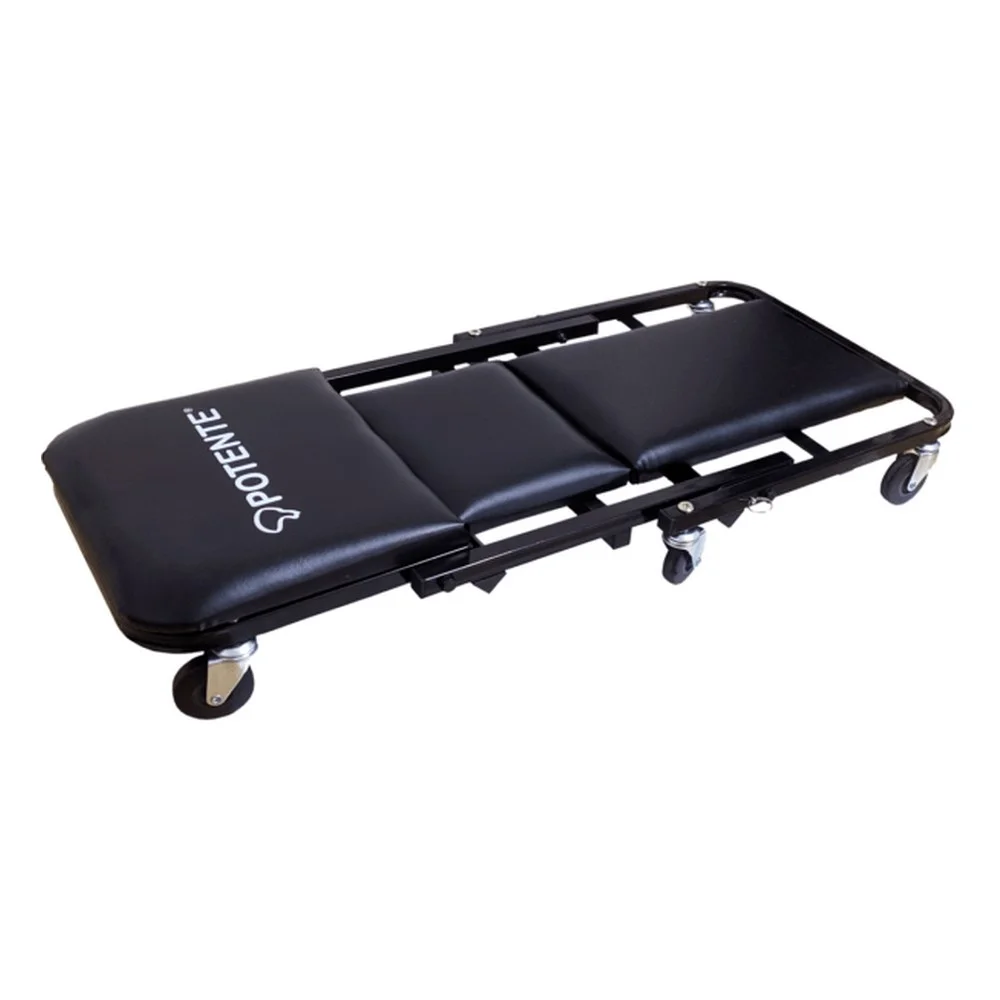 Carro Esteira Dobravel para Mecanico 2 Em 1 95X46CM Potente CAR15PIT