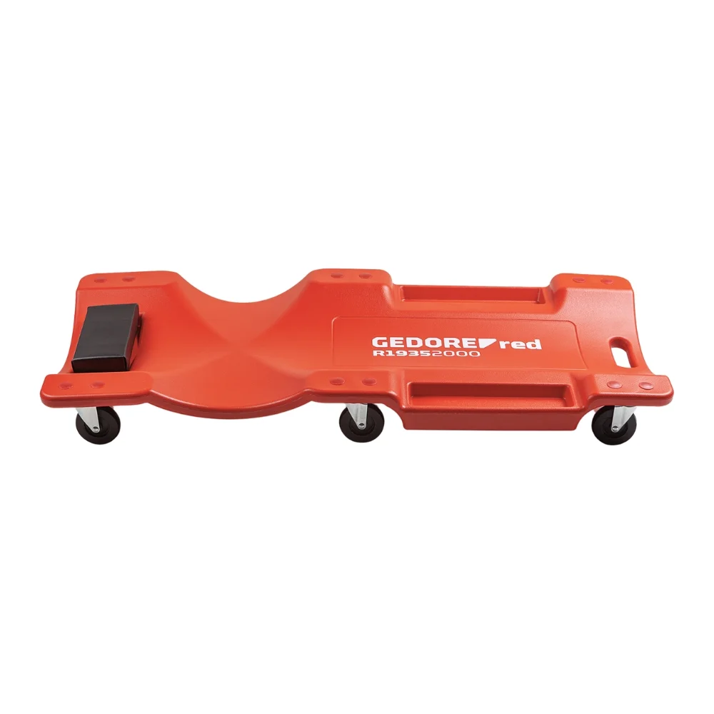 Carro Esteira para Mecanico Com 6 Rodas Giratorias 102X47CM Gedore Red R19352000