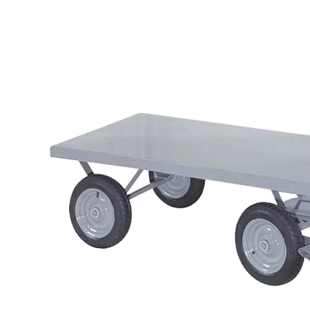 Carro Plataforma Em Chapa de Aco Capacidade 1200KG Roda Macica 150X80X43CM Marcon TM-55