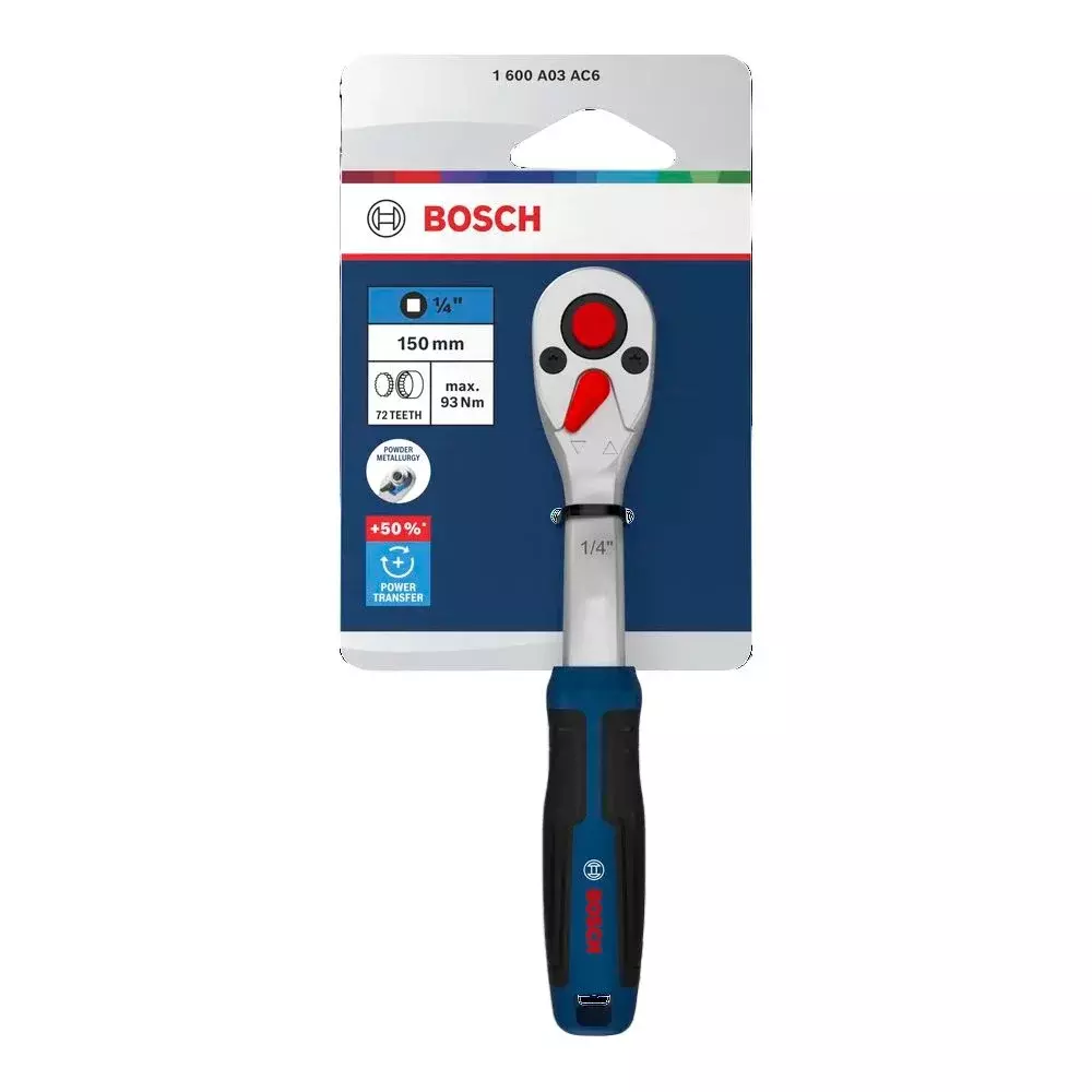 Catraca Reversivel com Alavanca CRV 1/4" Bosch 1600A03AC6