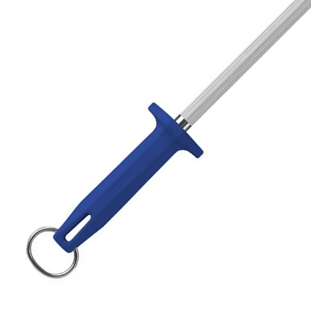 Chaira Haste Estriada Imantada Profissional Cabo Azul AC 12" Starrett BKL407-12