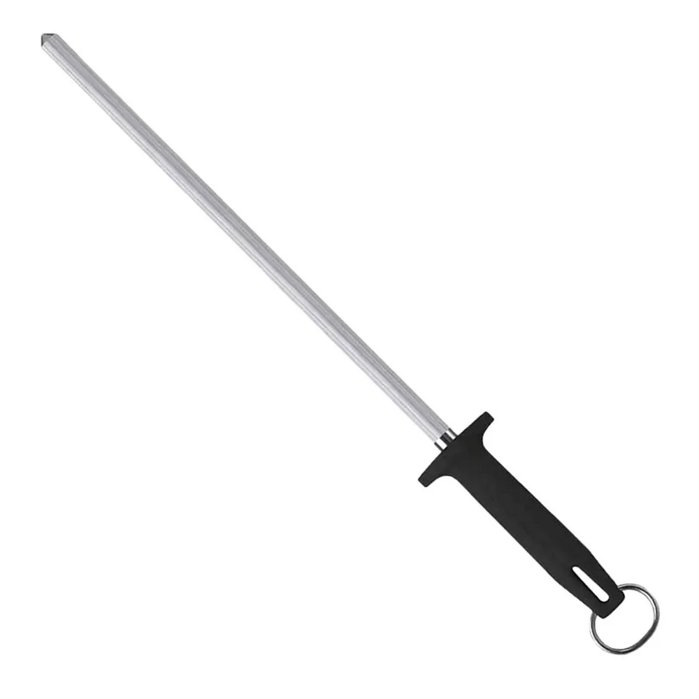 Chaira Haste Estriada Imantada Profissional Cabo Preto AC 12" Starrett BKB407-12