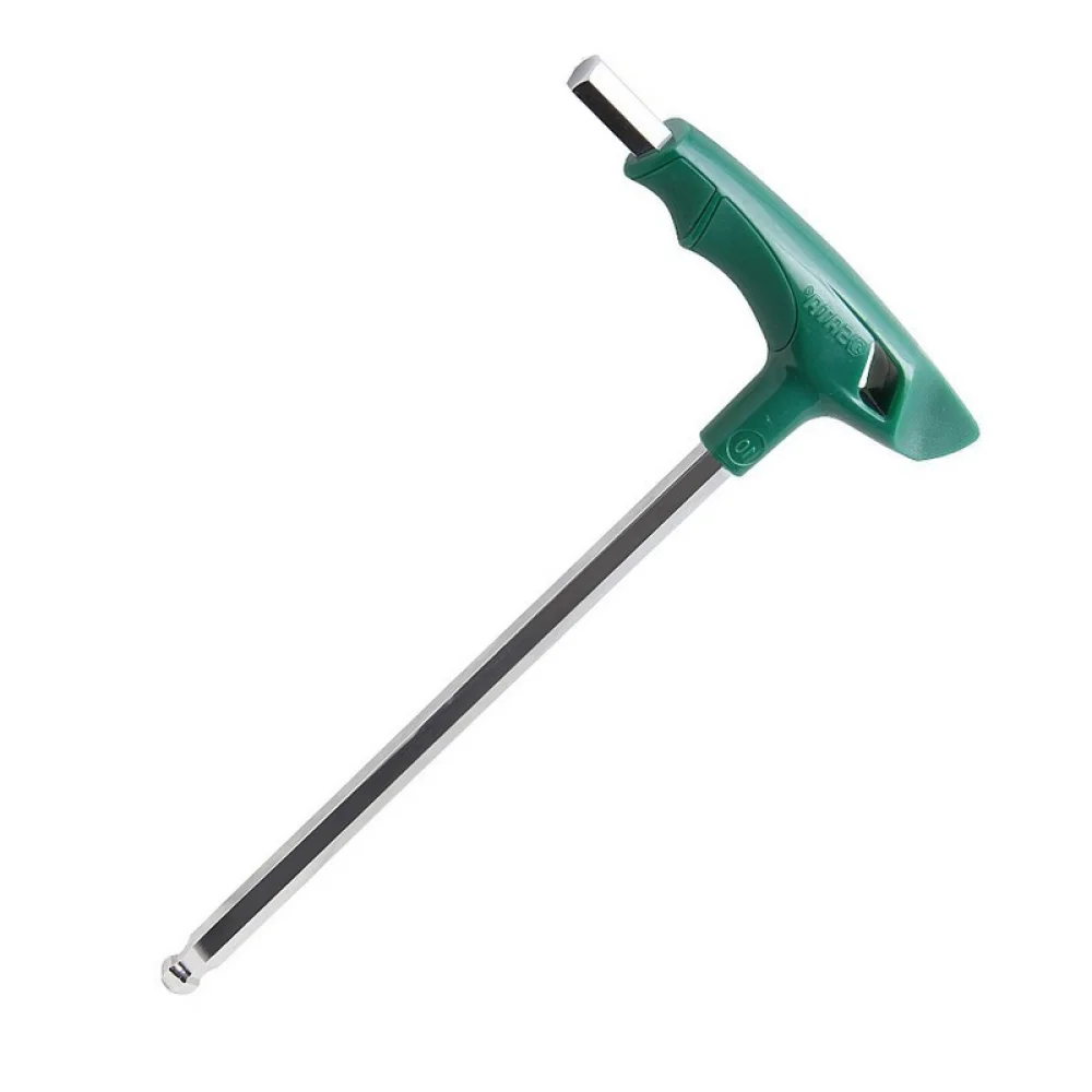 Chave Allen Ponta Bola com Cabo T CRV 10MM Sata ST83116SC