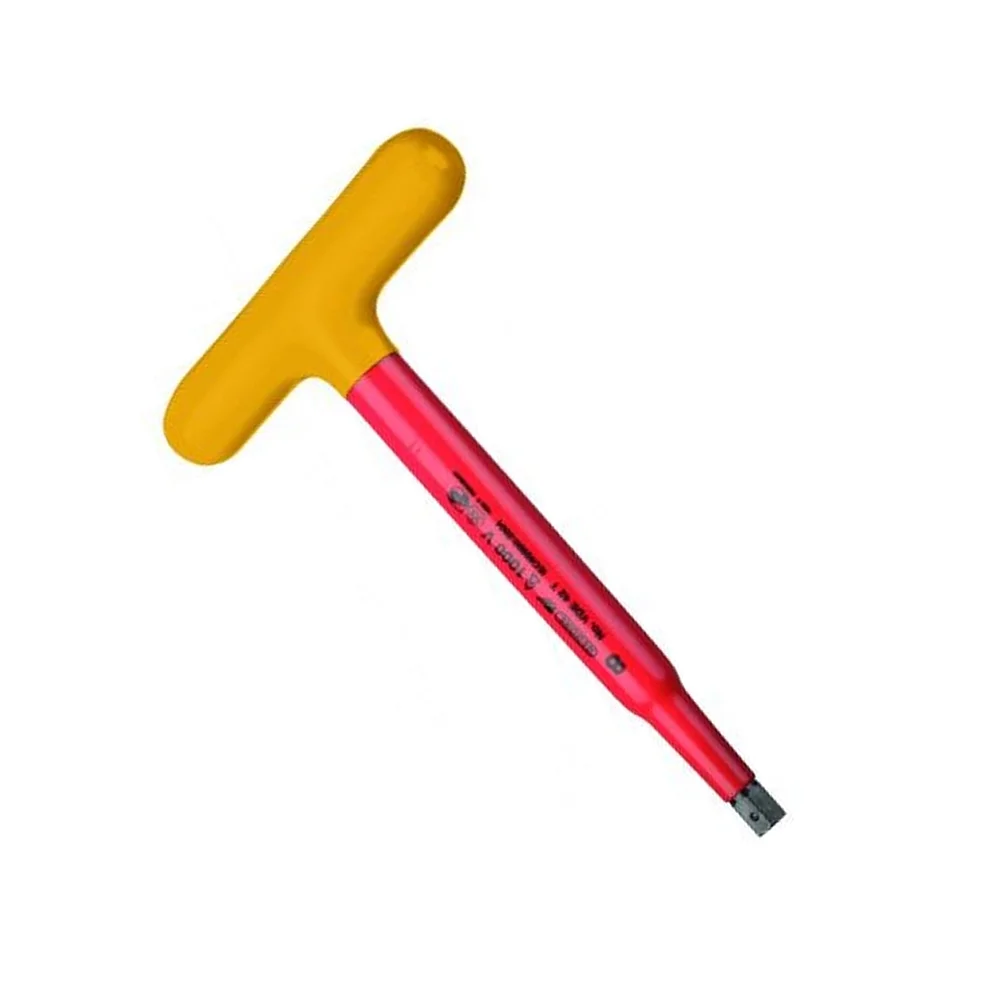 Chave Allen com Cabo T Isolada 1000V EN60900 NR10 CRV 5MM Gedore V42T