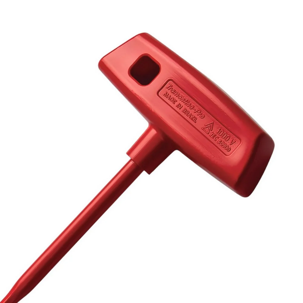 Chave Allen com Cabo T Isolada 1000V IEC60900 NR10 CRV 6MM Tramontina Pro 44318/306