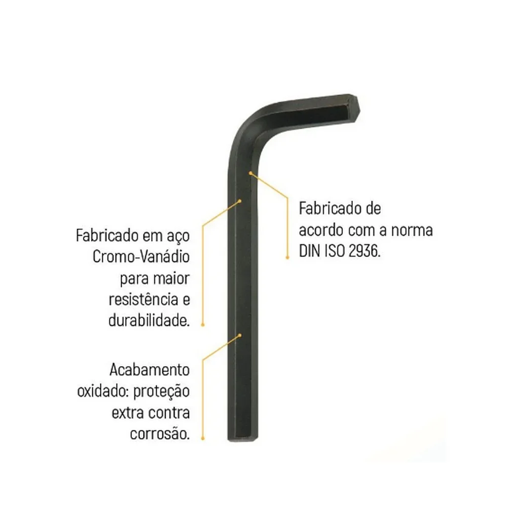 Chave Allen CRV 1/16" Sata ST84412L