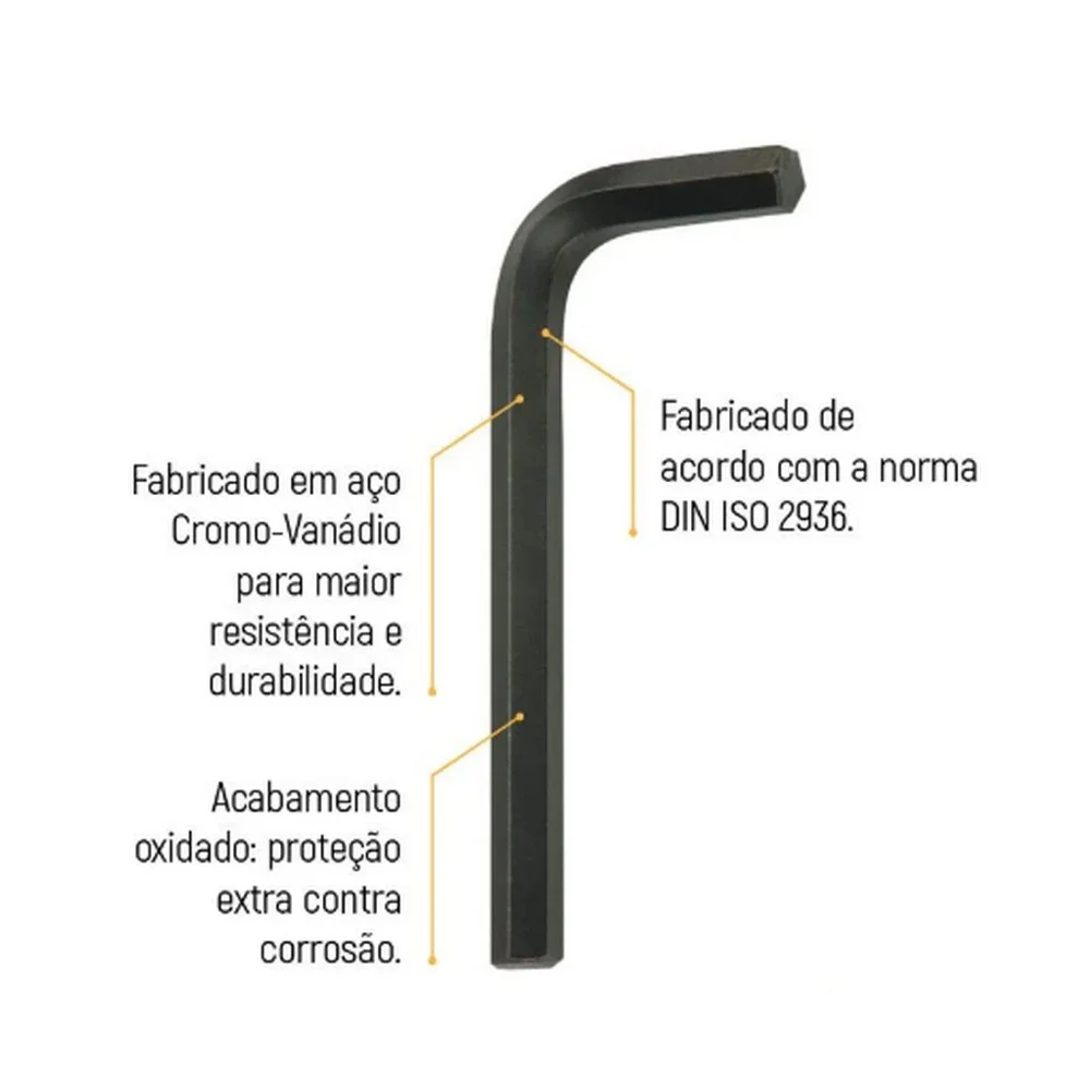 Chave Allen CRV 5MM Sata ST84311L