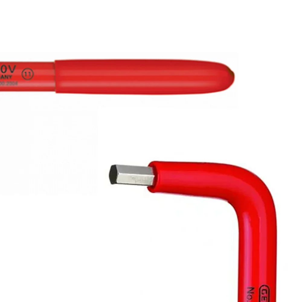 Chave Allen Isolada 1000V Nr10 CRV 12MM Gedore V42