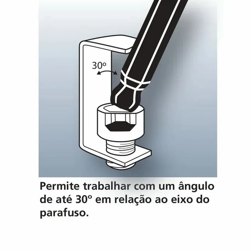 Chave Allen Ponta Bola 3MM Tramontina Pro 44460/003