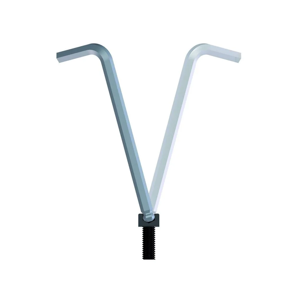 Chave Allen Ponta Bola Extra Longa CRV 10MM Gedore 42KEL