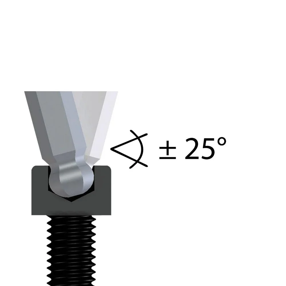 Chave Allen Ponta Bola Extra Longa CRV 10MM Gedore 42KEL