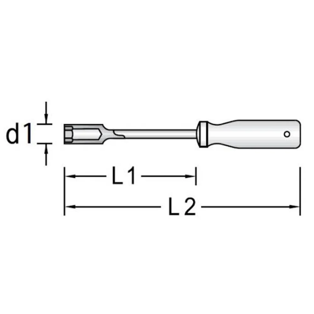 Chave Canhao E-Torx CRV E10 Gedore 33TX
