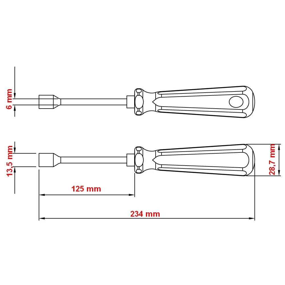 Chave Canhao Easy Grip CRV 9X125MM Tramontina Pro 44250/009