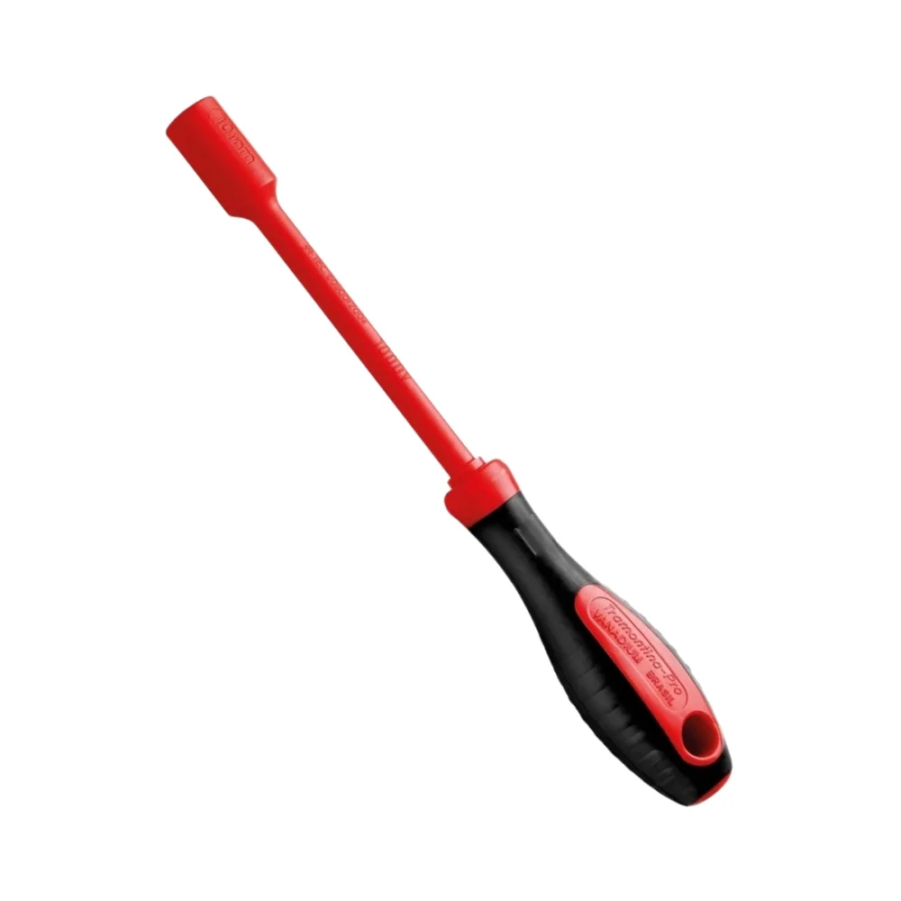 Chave Canhao Haste Isolada 1000V IEC60900 NR10 Cabo com Duplo Isolamento CRV 10X125MM Tramontina Pro 44317/010