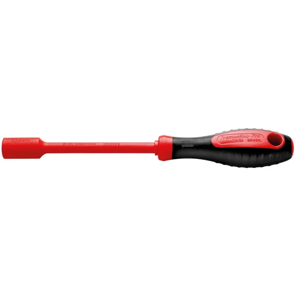 Chave Canhao Haste Isolada 1000V IEC60900 NR10 Cabo com Duplo Isolamento CRV 13X125MM Tramontina Pro 44317/013